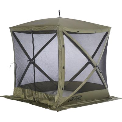 CLAM Quick-Set Traveler 6' x 6' Pop-Up Screen Tent, Green