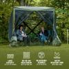 CLAM Quick-Set Traveler 6' x 6' Pop-Up Screen Tent, Green view 3