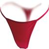 SAMFE Stretch Cotton Thong, LustRed-M view 3