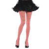 Red & White Striped Tights view 1