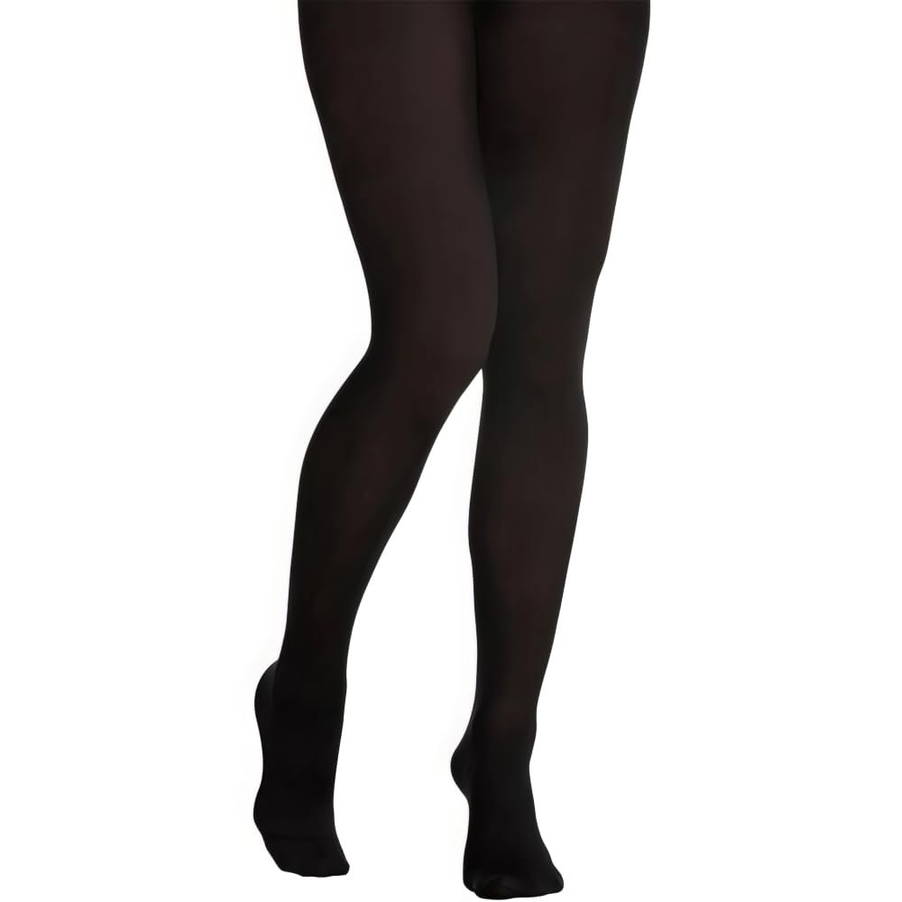 Black Stretchy Thights - Adult Standard Size, 1 Pair - Perfect for Halloween, Everyday Wear & Performances