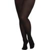 Black Stretchy Thights - Adult Plus Size, 1 Pair - Perfect for Halloween, Everyday Wear & Performances view 2
