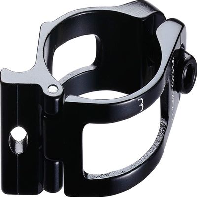 BBB 653153 Bicycle Front Derailleur Mounting Bracket Attachment Shift Fix BSP-90 34.9MM Black