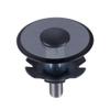 BBB Bicycle Headset Round Head Stem Cap BAP-02 Black 506292 1-1/8 Diameter view 1
