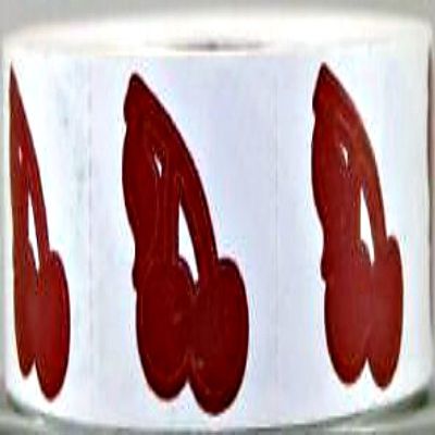 Body Stickers Cherry 1000 CT Roll