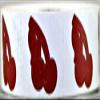 Body Stickers Cherry 1000 CT Roll view 1