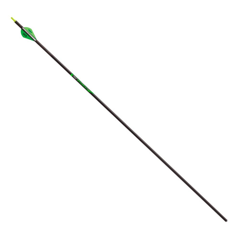 Victory Archery VForce Gamer Arrows with Blazer Vanes (Pack of 6), Black, 400
