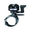 ACOR ABE-2807 Color Mini Bell, Black, 0.9 - 1.3 inches (22 - 31.8 mm) view 1
