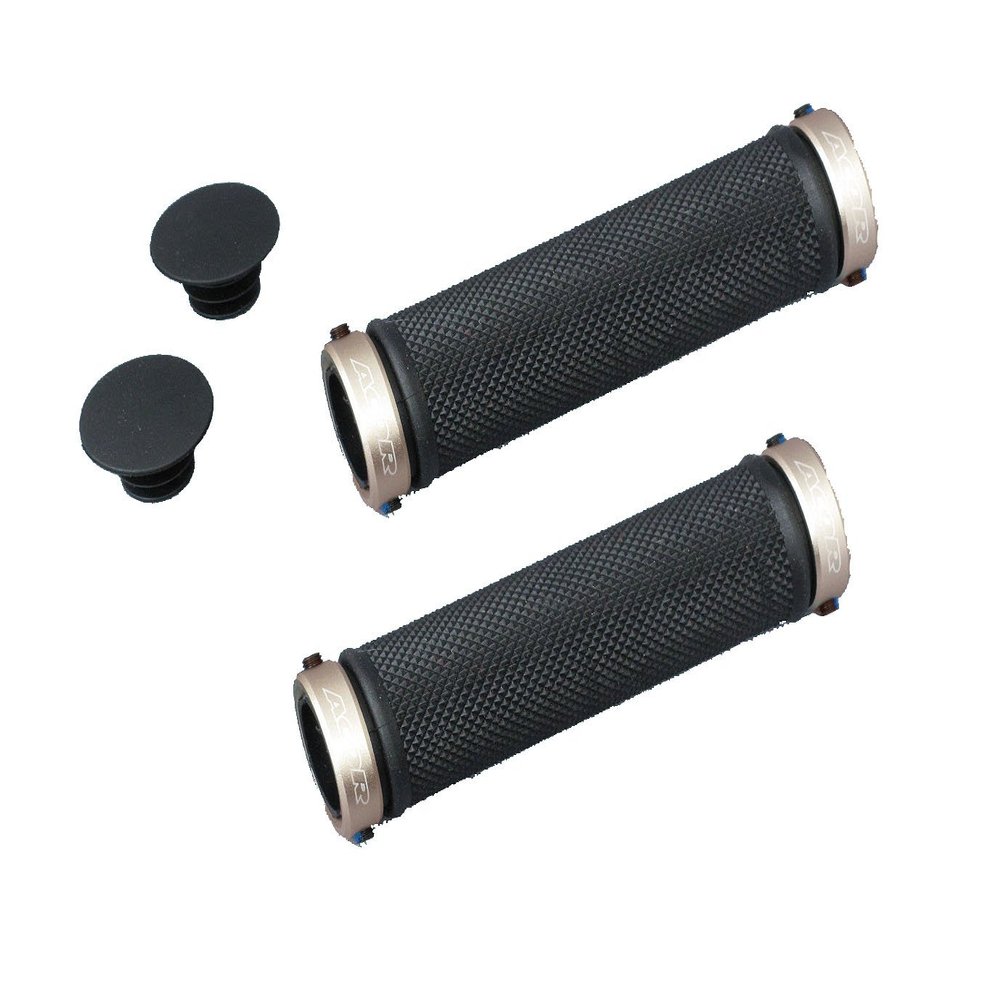 ACOR ASG-2804 Aluminum Lock-On Grip, Gold