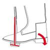 Harry's Horse Compositi Reflex 3D Wide Stirrups Black/Black view 2