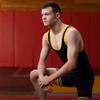Matman 83 Adult Nylon Wrestling Singlet, Black/Gold, 3X-Large view 4