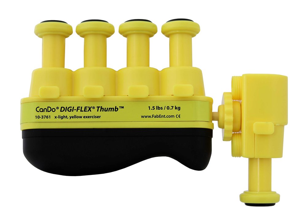 CanDo 10-3761 Digi-Flex Thumb, X-Light, Yellow