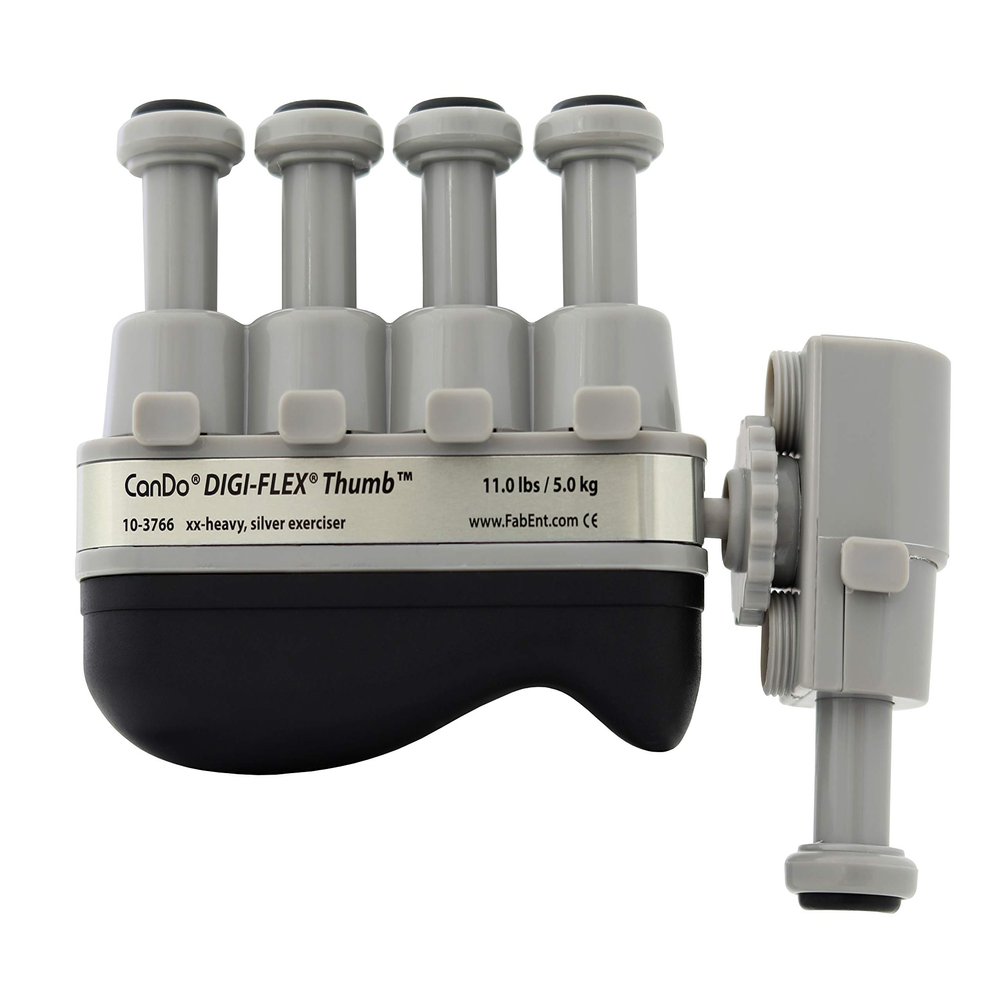 CanDo 10-3766 Digi-Flex Thumb, XX-Heavy, Silver