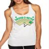 ALLNTRENDS Women's Tank Top Drunk O Meter (M, Heather White) view 1