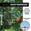 Lifetime Adjustable Portable Basketball Hoop, 54-Inch Backboard, 7.5-10 ft Power Lift Height Adjustment view 4