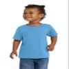 Port & Co Infant Core Cotton Tee-CAR54I-12M-Aquatic Blue view 1