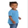 Port & Co Infant Core Cotton Tee-CAR54I-12M-Aquatic Blue view 2