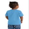 Port & Co Infant Core Cotton Tee-CAR54I-12M-Aquatic Blue view 3
