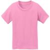 Port & Co Infant Core Cotton Tee-CAR54I-6M-Candy Pink view 4