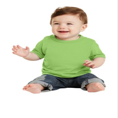 Port & Company Infant Core Cotton Tee. CAR54I 06M Lime