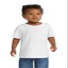 Port & Co Infant Core Cotton Tee-CAR54I-12M-White view 1
