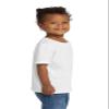 Port & Co Infant Core Cotton Tee-CAR54I-12M-White view 2