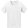 Port & Co Infant Core Cotton Tee-CAR54I-12M-White view 4