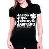 ALLNTRENDS Women T Shirt Jack&Jim St Patrick's Day Shamrock (S, Black) view 1