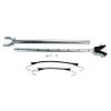 Extreme Max 3005.3855 Straight Transom Saver with Roller Mount - 29" to 53" view 2
