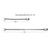 Extreme Max 3005.3855 Straight Transom Saver with Roller Mount - 29" to 53" view 3