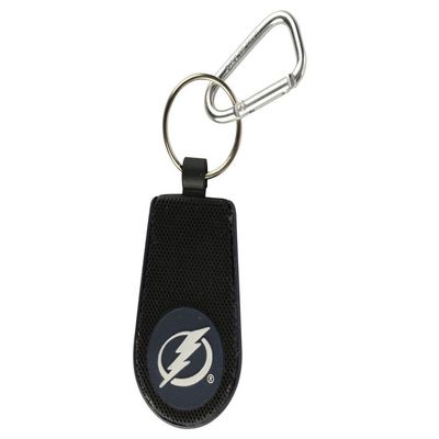 NHL Tampa Bay Lightning Classic Hockey Keychain, One Size, Black