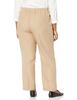 Alfred Dunner Classics Elastic Waist Pants Tan 18W S view 2