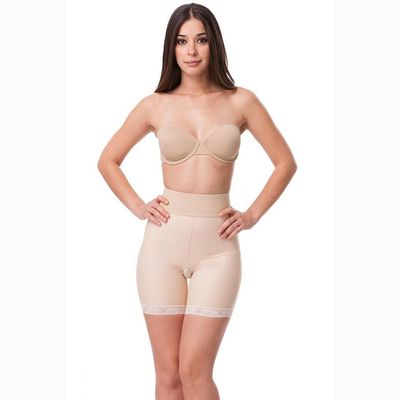 Isavela BE04 Stage 2 Open Buttock Enhancer Girdle-Mid Thigh-2XL-Black