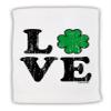 TOOLOUD Irish Love - Distressed Micro Terry Sport Towel 11" x 18" view 1