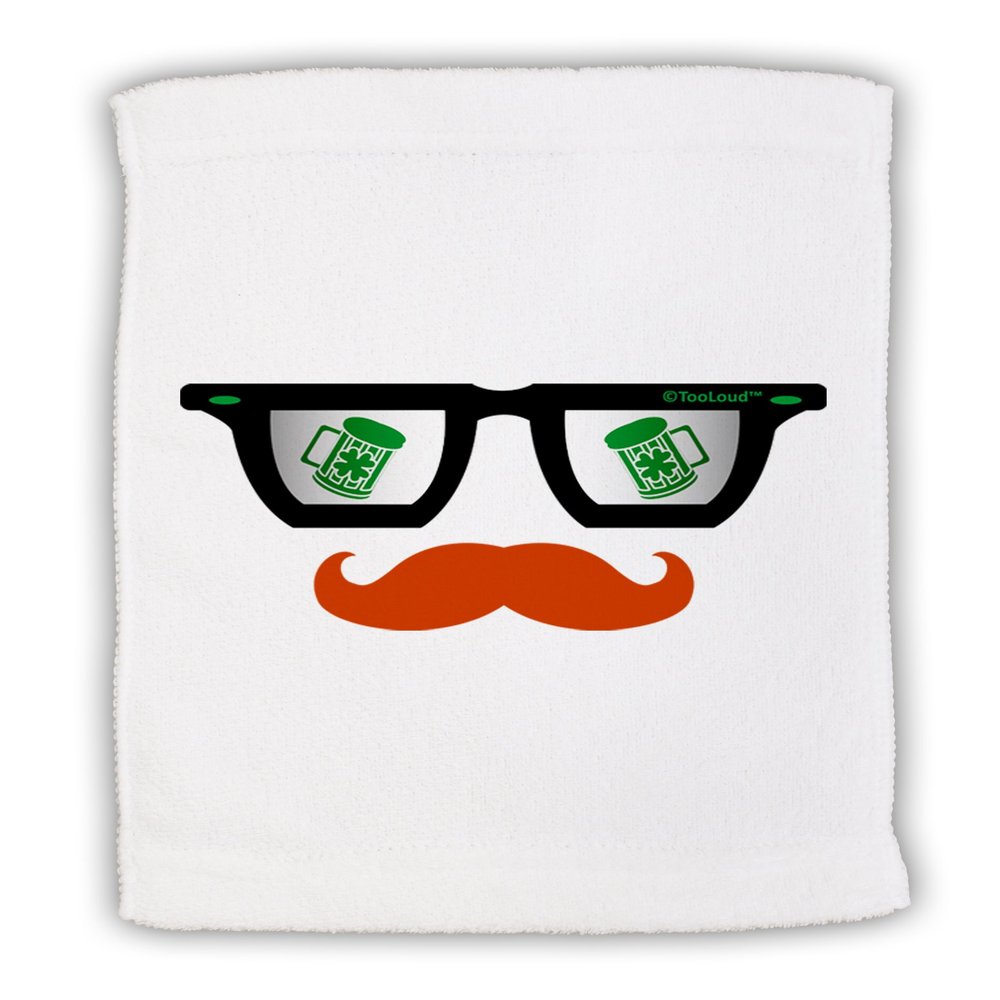 TOOLOUD St. Patrick's Day Beer Glasses Design Micro Terry Sport Towel 11" x 18"