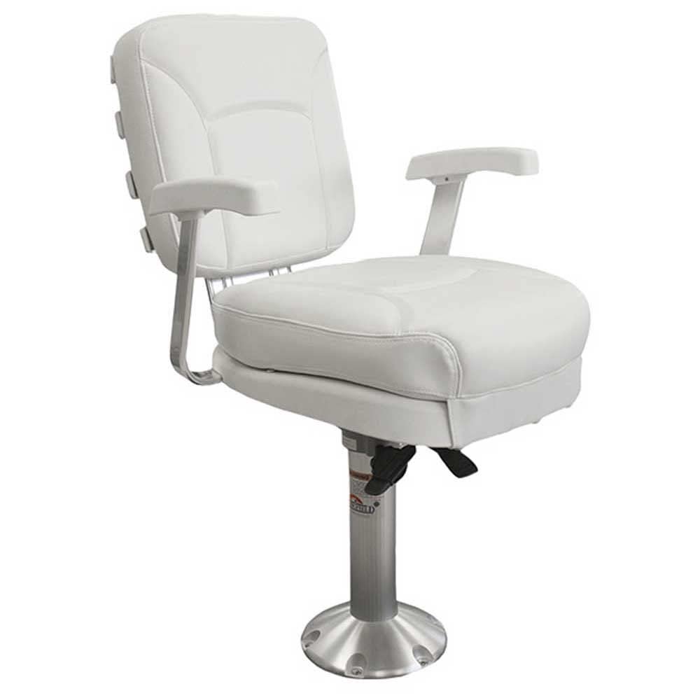 SPRINGFIELD 1001303 Ladder Back Fixed-Height Chair Package - Off-White
