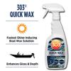 303 Marine Quick Wax - Quick & Easy - 90 Days Of Protection - Provides a Slick, Protective, Glossy Shine - Use On Wet / Dry Surfaces - Carnauba Wax, 32oz. (30213) view 2