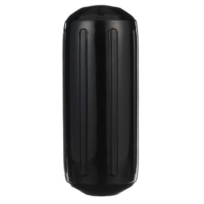 Seachoice Center Hole Fender, Roto-Molded Marine Grade Vinyl, Black, 6-1/2 Ft. X 15 Ft.