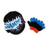 Toby N.Y.C. Boys Toddler Reversible Hat and Gloves Set (Toddler, Multi) view 1