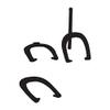 Horse Shoes - Vinyl Decal Sticker - 5.75" x 7.75" - Black view 1