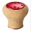 Daiwa SLP Works 043311 Steering Wheel Knob SLPW Power Light Cork S Spinning/Bait/Dual Axles (Red) view 1