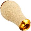 Daiwa SLP Works 043328 Steering Wheel Knob SLPW Power Light Cork S Spinning/Bait/Dual Axle Orange 043328 Reel view 2