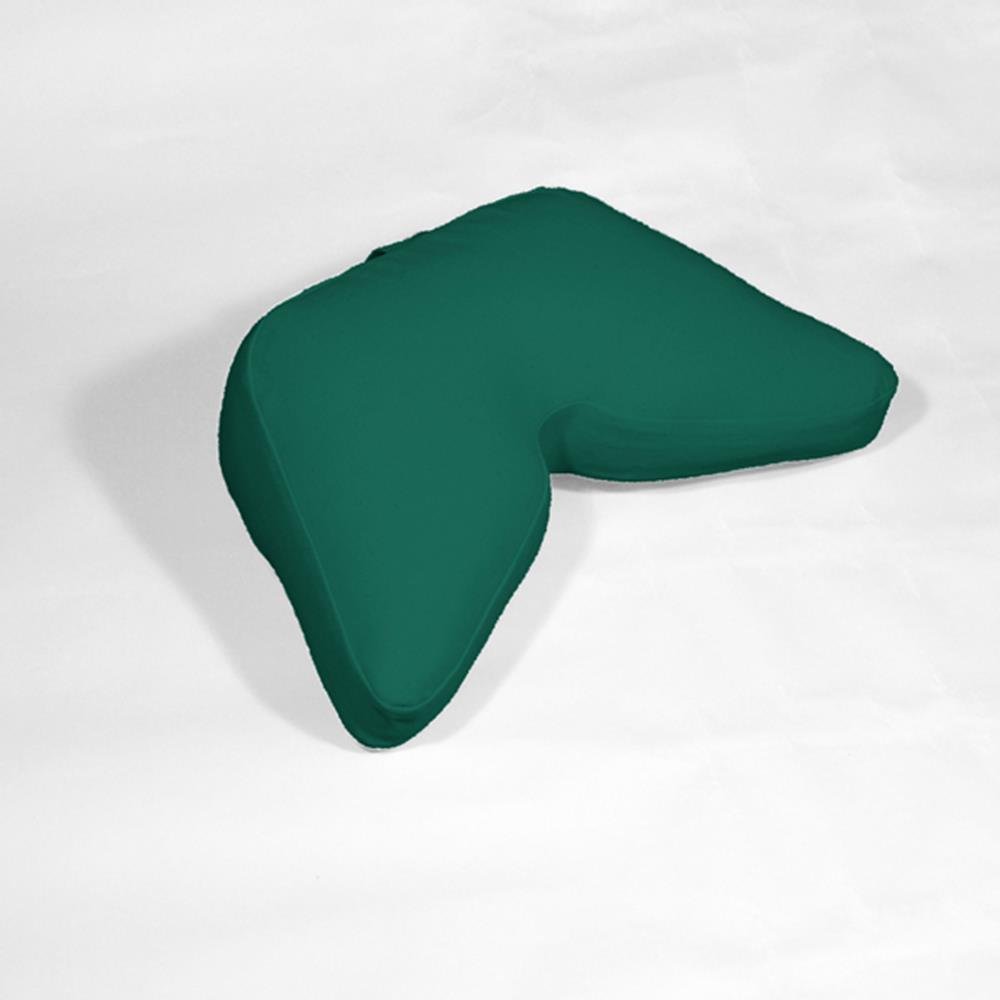 Bubbletastic Cosmic Cushion Meditation Pillow - Regular Size: 22" x 15" x 6.5" (Forest Green)