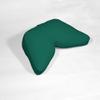 Bubbletastic Cosmic Cushion Meditation Pillow - Regular Size: 22" x 15" x 6.5" (Forest Green) view 1