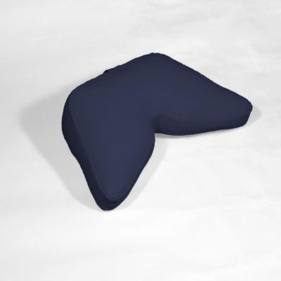 Bubbletastic Cosmic Cushion Meditation Pillow - Regular Size: 22" x 15" x 6.5" (Navy)