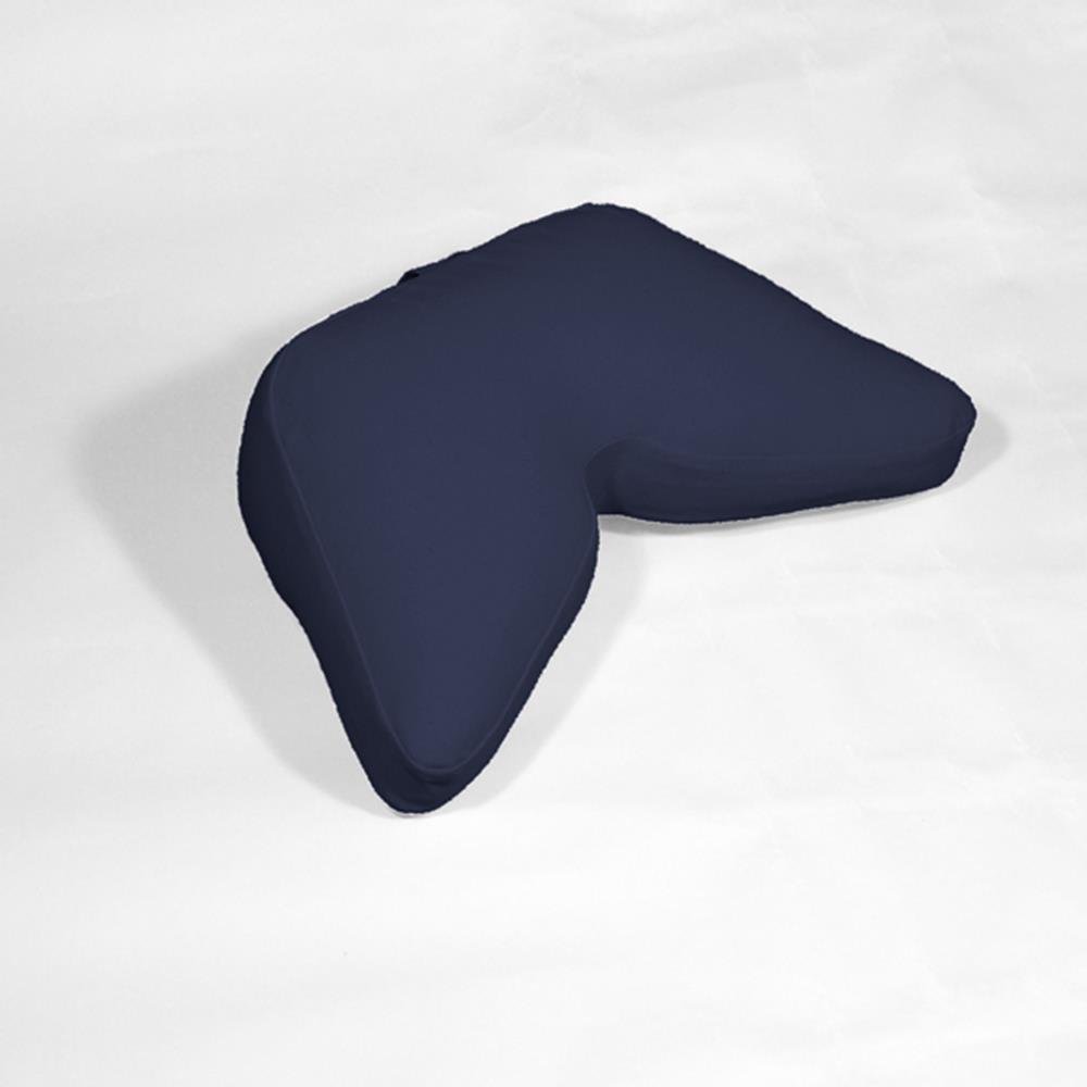 Bubbletastic Cosmic Cushion Meditation Pillow - Regular Size: 22" x 15" x 6.5" (Navy)
