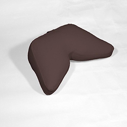 Bubbletastic Cosmic Cushion Meditation Pillow - Regular Size: 22" x 15" x 6.5" (Chocolate)