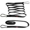 ComCor Two 9 Feet Long Sled Straps with Steel Snap Hooks - Made in USA view 1