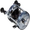 AbuGarcia Ambassadeur 6501CS Rocket Blue Gray Left Hand Double Handle Bass Ragyo Catfish Topwater Round Reel view 1
