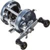 AbuGarcia Ambassadeur 6501CS Rocket Blue Gray Left Hand Double Handle Bass Ragyo Catfish Topwater Round Reel view 2